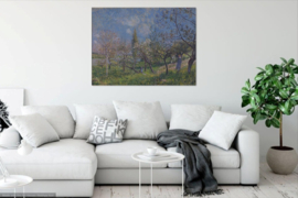 Sisley, Een boomgaard in de lente bij By