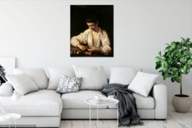 Caravaggio, Fruitschillende jongen