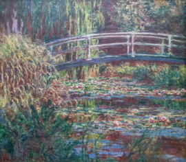 Monet, Waterlelievijver, roze harmonie