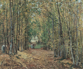 Pissarro, De bossen van Marly