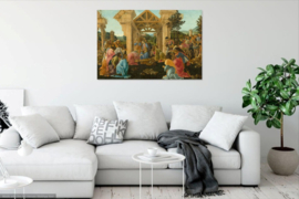 Botticelli, Aanbidding der wijzen 2