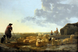 Cuyp, Schaapsherder op de weide