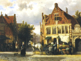 Springer, De hoek van de Westerstraat in Enkhuizen