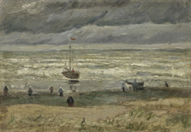 Van Gogh, Zeegezicht bij Scheveningen