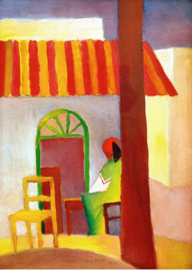 Macke, Turks café