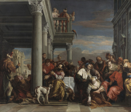 Tiepolo, Christus in het huis van Simon de Farizeeër