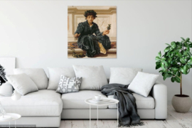 Leighton, Het weven van de krans