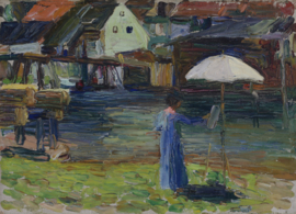 Kandinsky, Gabrielle Münter in Kallmünz