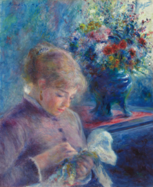 Renoir, Jonge vrouw met handwerk