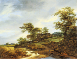 Van Ruisdael, Weg door de duinen