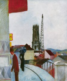 Macke, Kathedraal van Freiburg in Zwitserland