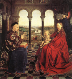 Van Eyck, De maagd van kanselier Rolin