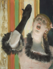 Degas, Zangeres met een handschoen