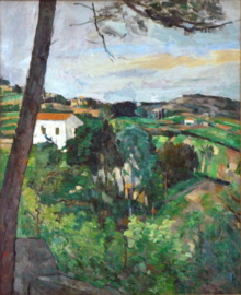Cézanne, De pijnboom van Estaque