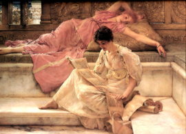 Alma-Tadema, Favoriete dichter