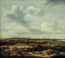 Van Ruisdael, Duinlandschap met konijnenjacht