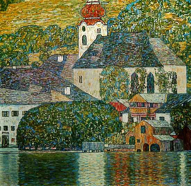 Klimt, Kerk in Unterach aan de Attersee