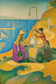 Signac, Vrouwen aan de waterbron