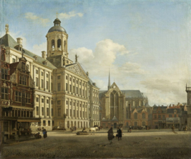 Van der Heyden, Het nieuwe stadhuis in Amsterdam