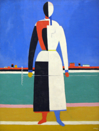 Malevich, Vrouw met een hark
