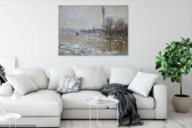 Monet, Breken van het ijs, Lavacourt