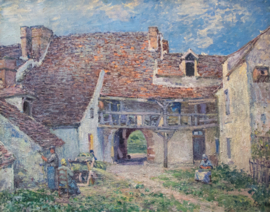 Sisley, Boerenerf in Saint-Mammes