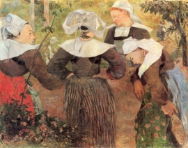 Gauguin, Bretonse vrouwen