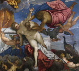 Tintoretto, De oorsprong van de Melkweg