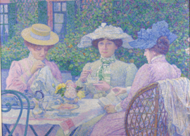 Van Rysselberghe, Thee-uurtje in de tuin