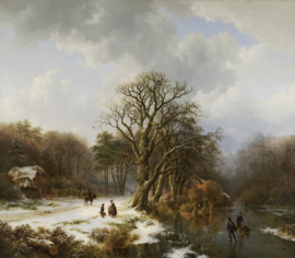 B.C. Koekkoek, Winterlandschap 4