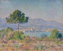 Monet, Antibes vanaf het plateau Notre Dame