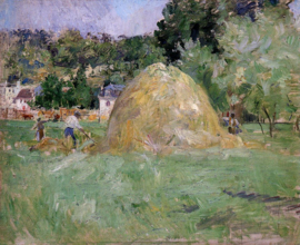 Morisot, Hooi in Bougival