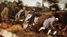 Bruegel, De parabel van de blinde en de lamme