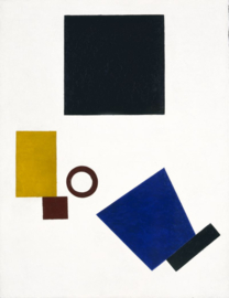 Malevich, Zelfportret in twee dimensies