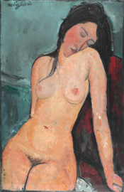 Modigliani, Zittend naakt 3