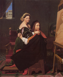 Ingres, Rafaël en La Fornarina