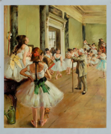 Degas, Dansklas, ingelijst