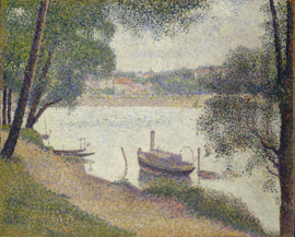 Seurat, Grijs weer, Grande Jatte