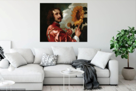 Van Dyck, Zelfportret met zonnebloem