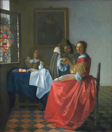 Vermeer, Het meisje met het wijnglas