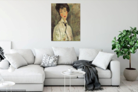 Modigliani, Vrouw met zwarte stropdas