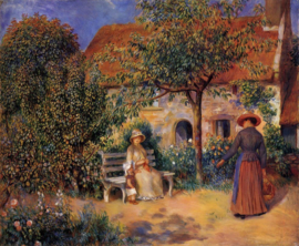Renoir, Tuinscene in Bretagne