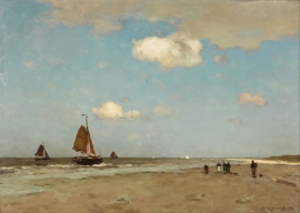 Weissenbruch, Strandscene