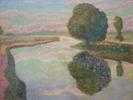 Toorop, Landschap met vaart (de kastanjeboom)