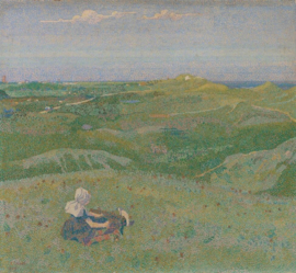 Toorop, In de duinen te Domburg