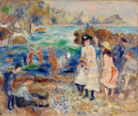 Renoir, Kinderen op het strand van Guernsey