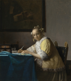 Vermeer, Schrijvende vrouw
