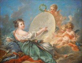 Boucher, Allegorie van de schilderkunst