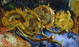 Van Gogh, Vier uitgebloeide zonnebloemen