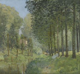 Sisley, Pauze langs de beek